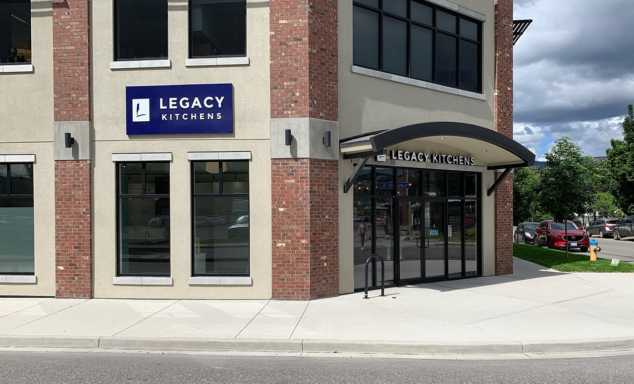 Kelowna Kitchen Showroom Entrance