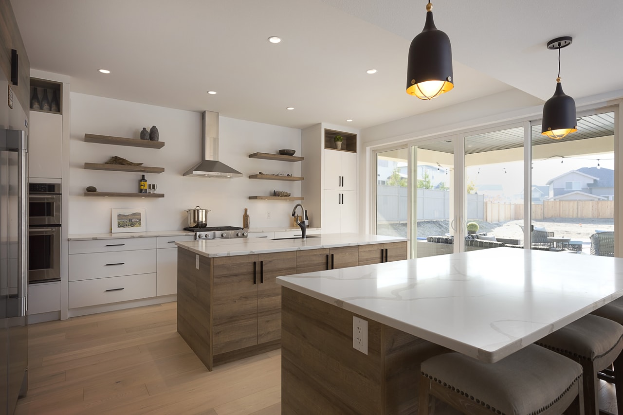 West Coast Cozy Kitchen Design Kelowna